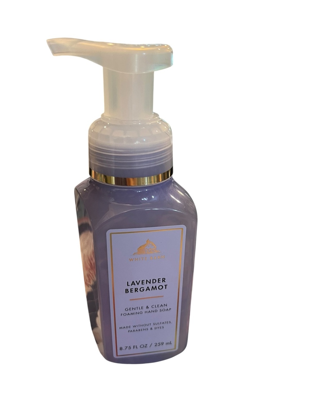 White Barn Lavender Bergamot Foaming Hand Soap